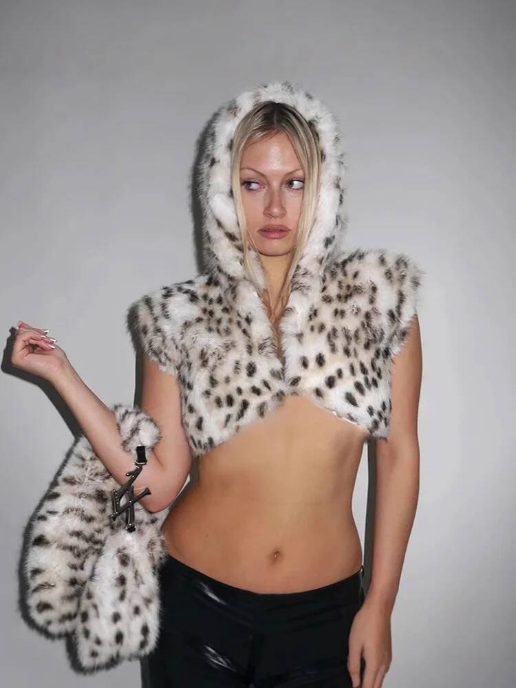 Winter Clothing Taiwan - 2026 Seksowny krótki futrzany płaszczyk z