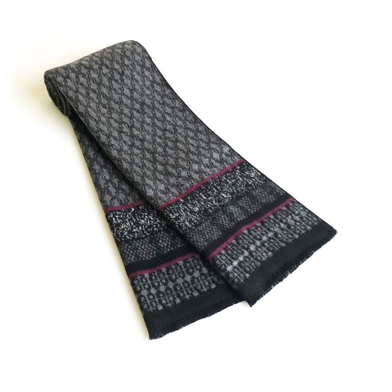 Cashmere Scarf Wrap - Jesienno-zimowy ciepły szalik dla mężczyzn luksusowej