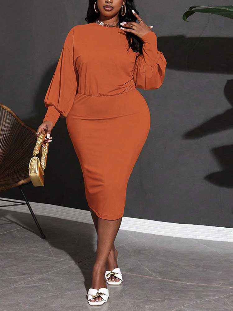 Winter Clothing For Plus Size Women - Sukienki jesienne i zimowe Plus Size