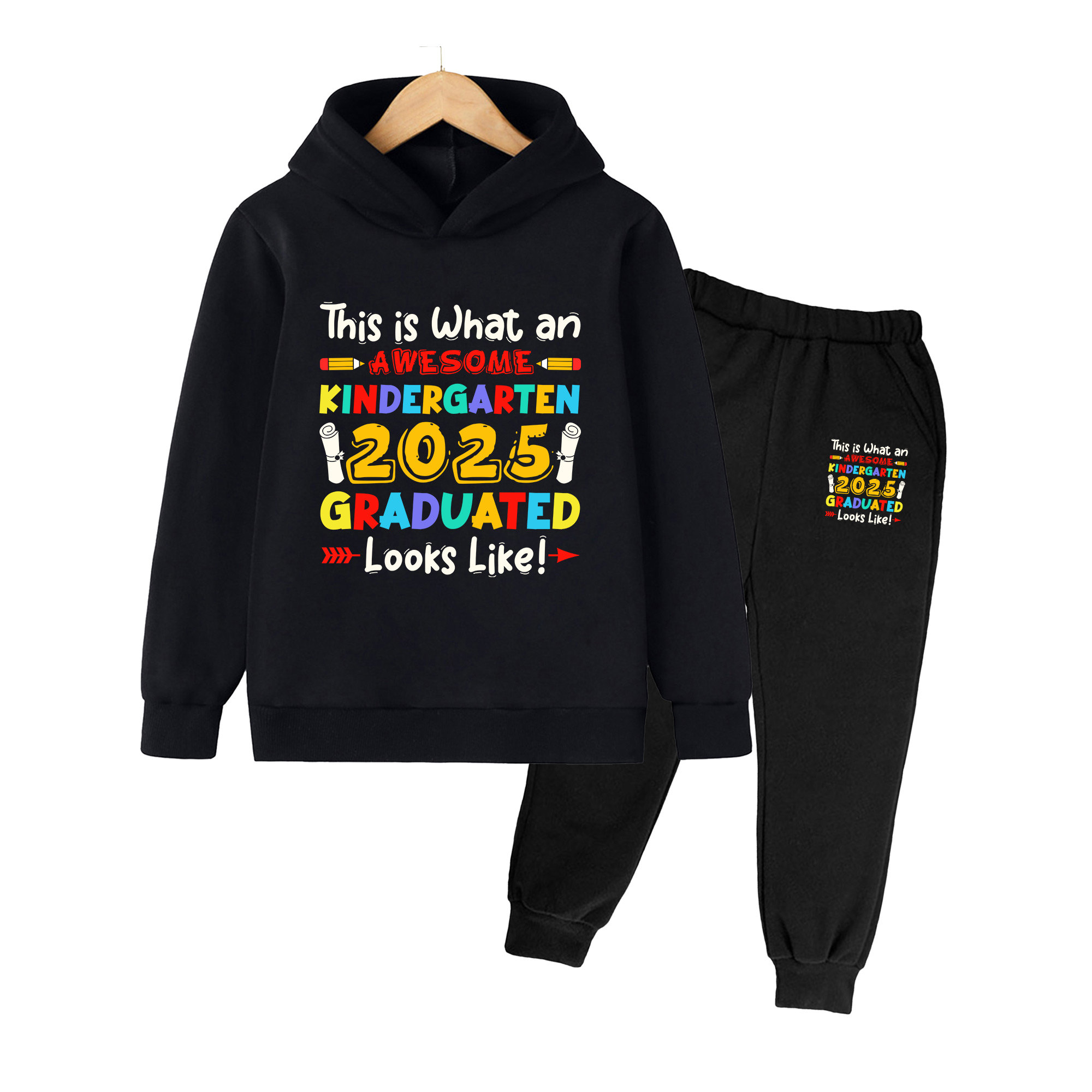 Winter Clothing Kindergarten - Zestaw bluzy z kapturem i spodni