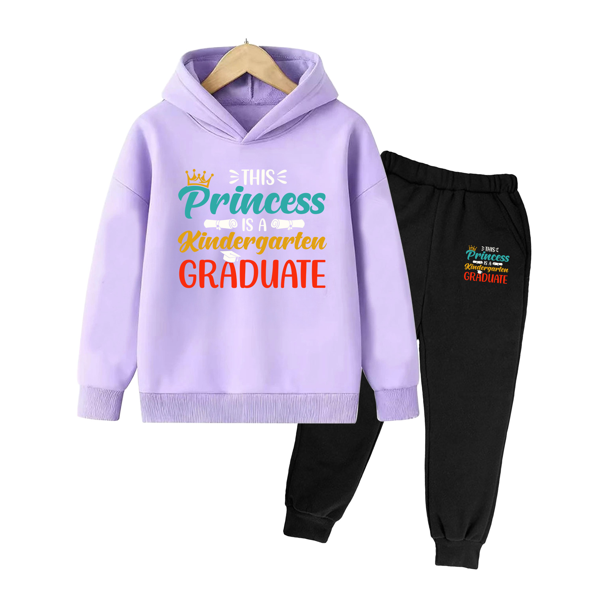 Winter Clothing Kindergarten - Zestaw bluzy z kapturem i spodni