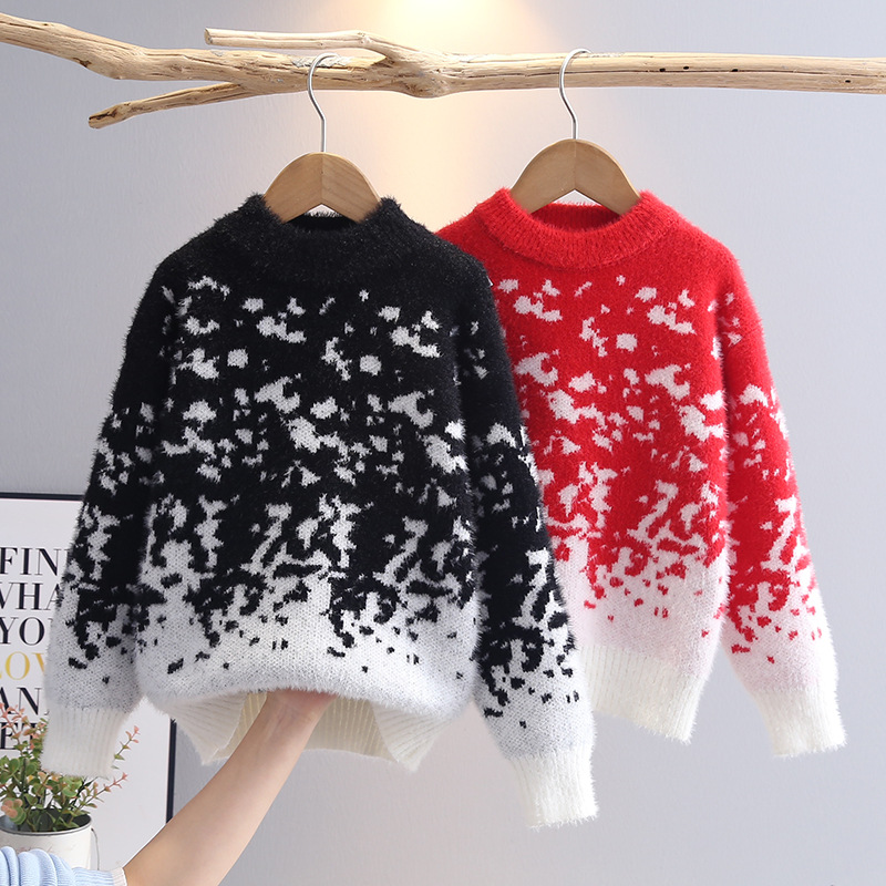 Winter Clothing Drawing - Dzianinowe ubrania dla dzieci na jesień