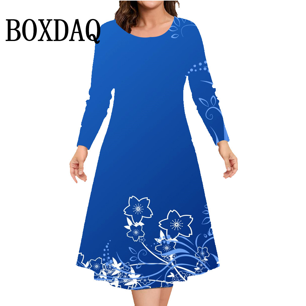 Jesienno-zimowa sukienka z dłu – Winter Clothing For Plus Size Women recenzja i cena