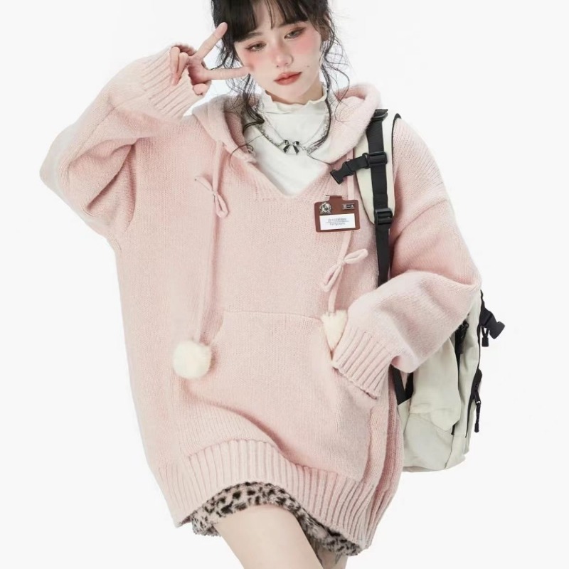 Swetry w stylu preppy Y2k z ka – Winter Clothing Drawing recenzja i cena
