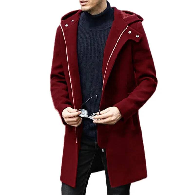 Męski płaszcz wełniany na jesi – Winter Clothing Taiwan recenzja i cena