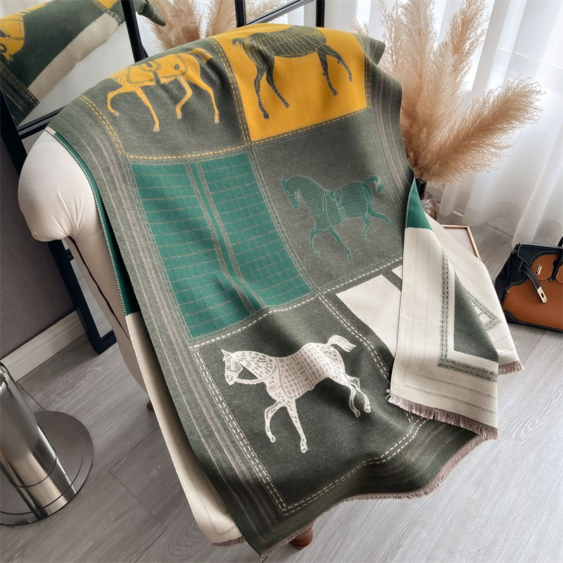 Luksusowy szalik damski zimowy – Cashmere Scarf Wrap recenzja i cena