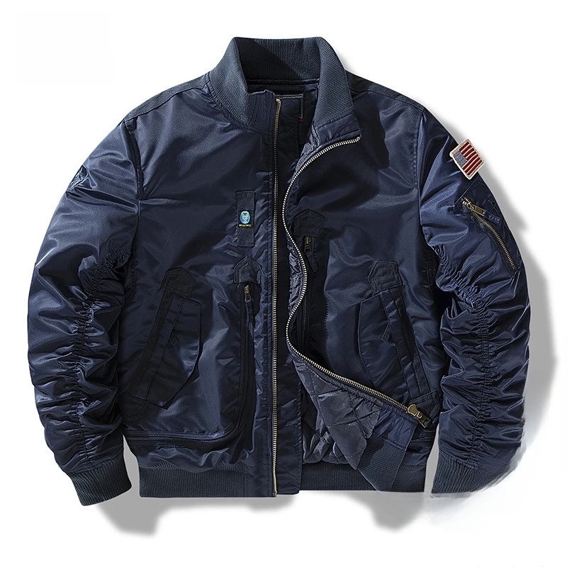 Zimowa kurtka bomberka męska M – Winter Clothing Taiwan recenzja i cena