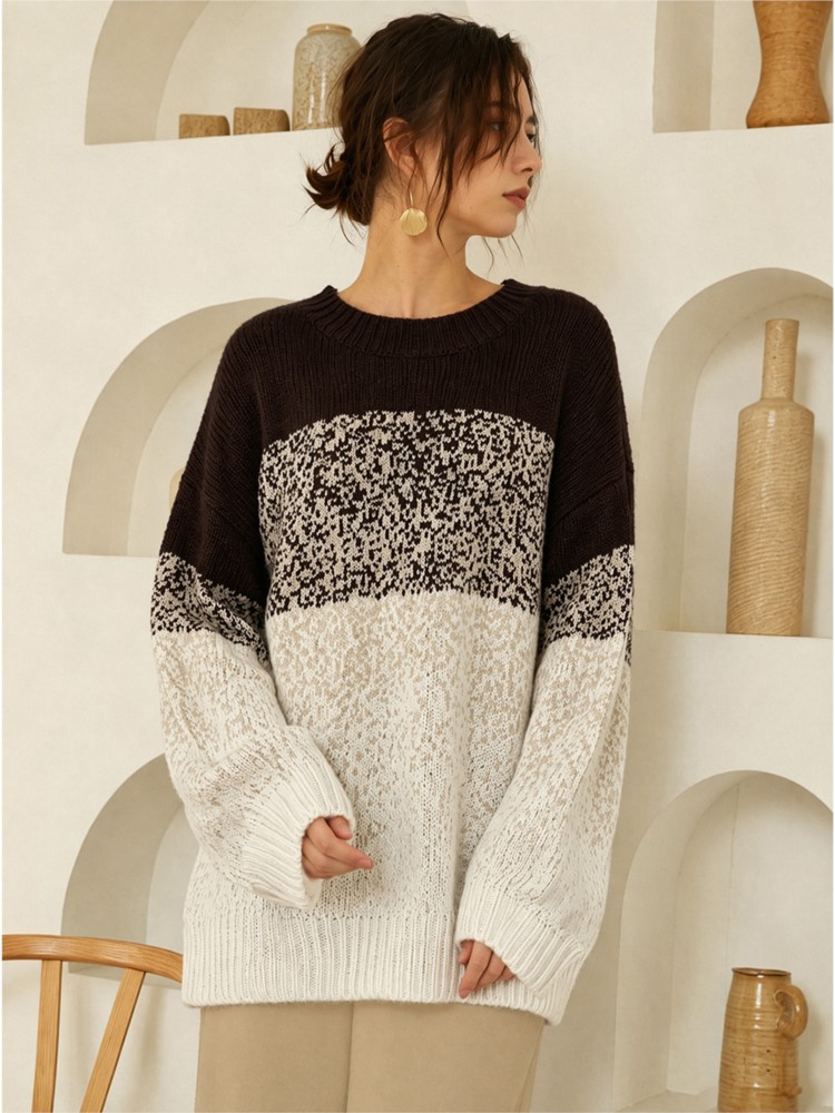 Damski sweter z dzianiny plus  – Winter Clothing For Plus Size Women recenzja i cena