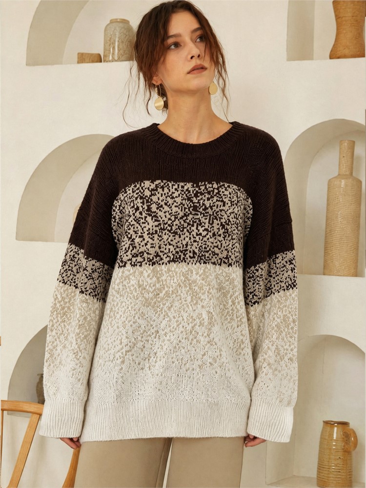 Damski sweter z dzianiny plus  – Winter Clothing For Plus Size Women recenzja i cena