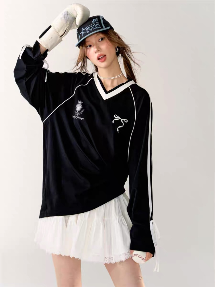 HOUZHOU Vintage Y2k damskie ko – Winter Clothing Aesthetic recenzja i cena