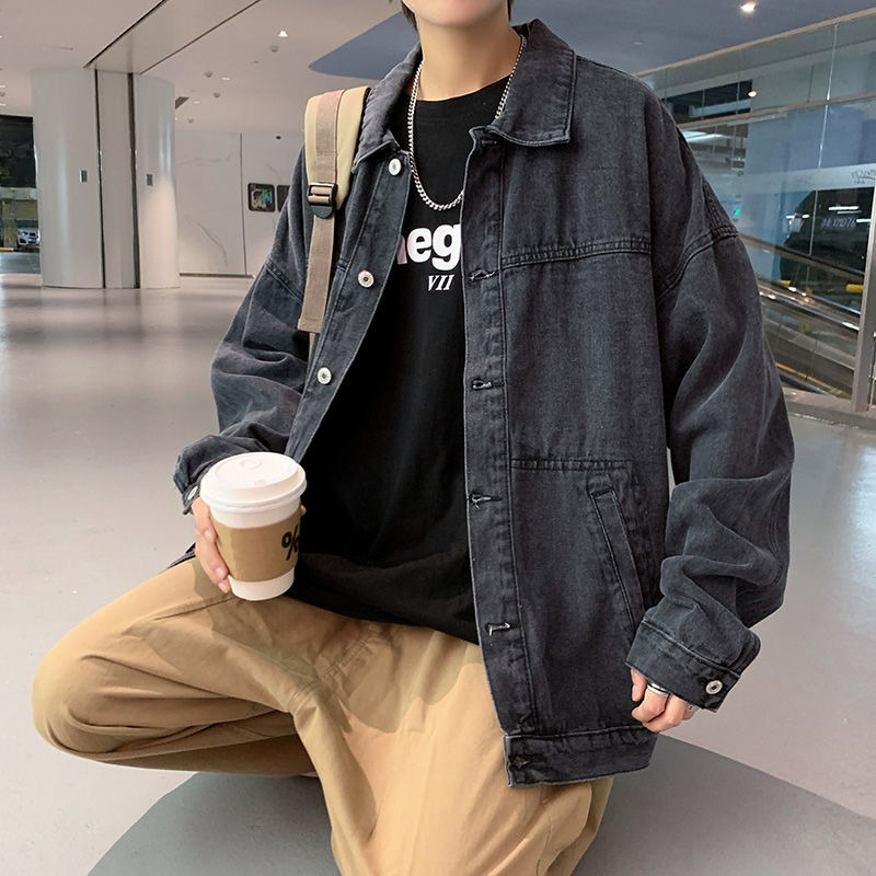 Kurtka jeansowa męska w stylu  – Winter Clothing Aesthetic recenzja i cena