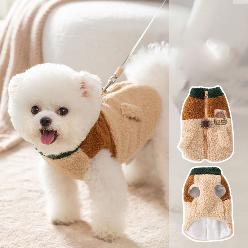 Brązowy kurtka dla zwierząt je – Winter Clothing For Dogs recenzja i cena