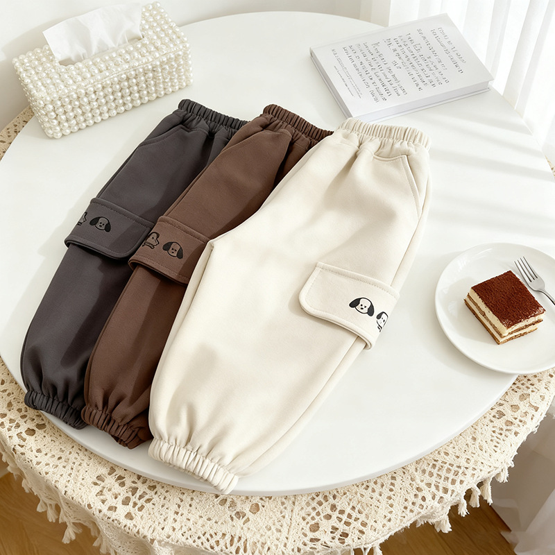 Spodnie dla dzieci koreańskie  – Winter Clothing 1 Year Old recenzja i cena