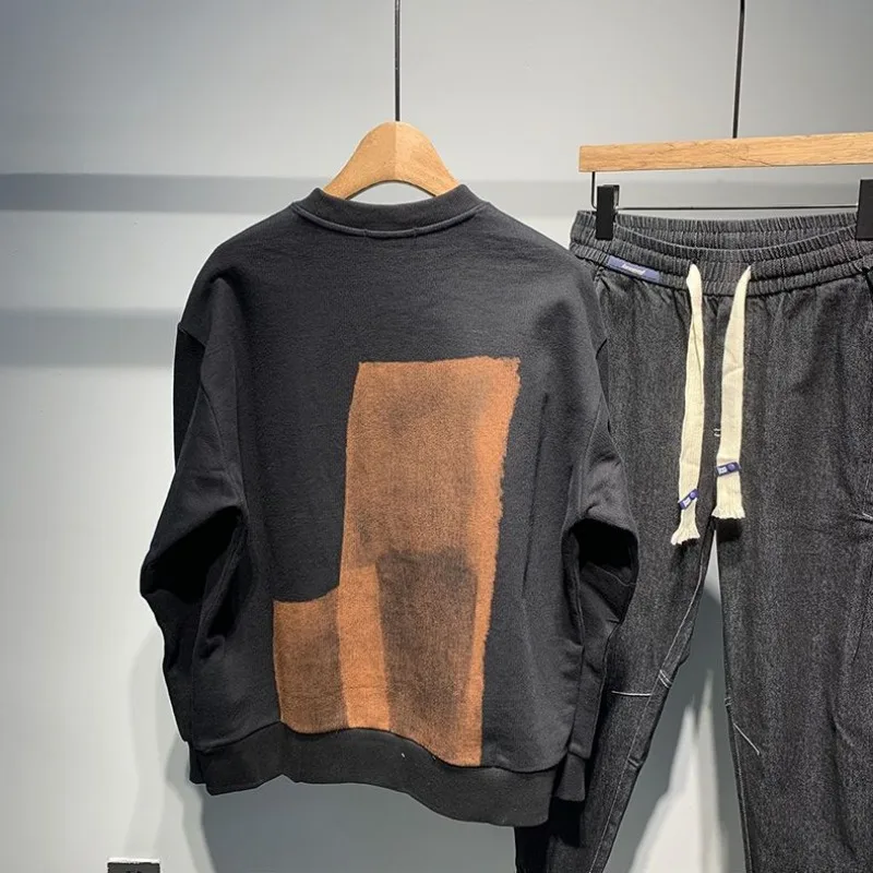 Odzież męska czarna bluza z ka – Winter Clothing Aesthetic recenzja i cena