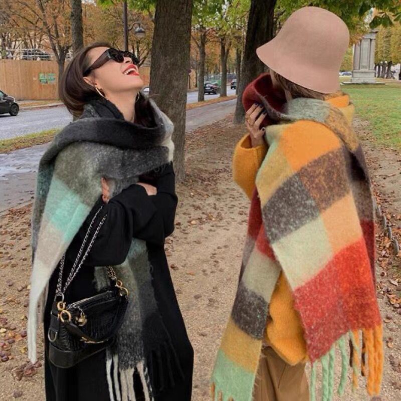 NOWY Luksusowy Zimowy Gruby Ci – Cashmere Scarf Wrap recenzja i cena