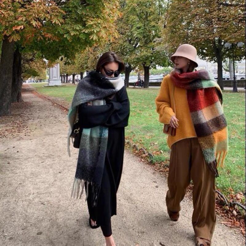 NOWY Luksusowy Zimowy Gruby Ci – Cashmere Scarf Wrap recenzja i cena