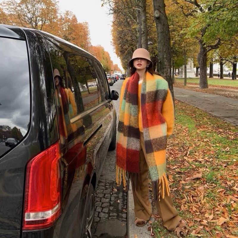 NOWY Luksusowy Zimowy Gruby Ci – Cashmere Scarf Wrap recenzja i cena