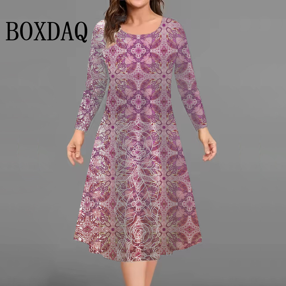 Nowa Moda Eleganckie Sukienki  – Winter Clothing For Plus Size Women recenzja i cena