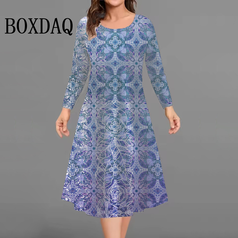 Nowa Moda Eleganckie Sukienki  – Winter Clothing For Plus Size Women recenzja i cena
