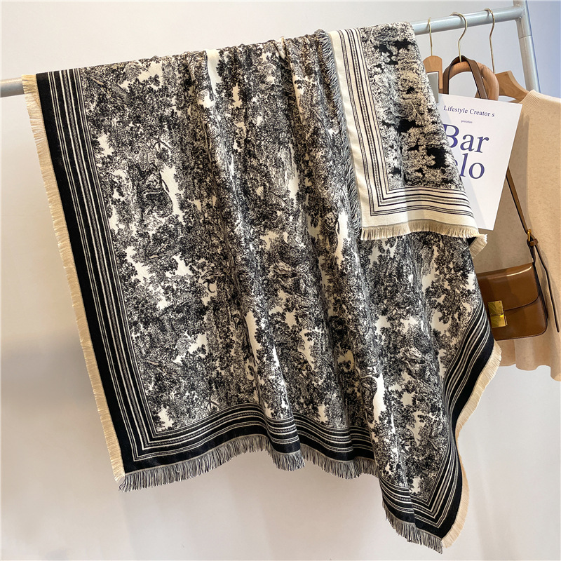 Luksusowy szalik damski miesza – Cashmere Scarf Wrap recenzja i cena
