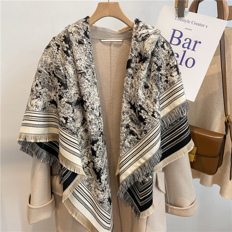 Luksusowy szalik damski miesza – Cashmere Scarf Wrap recenzja i cena