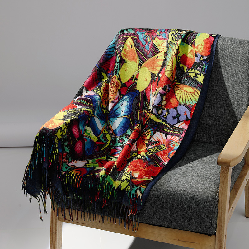Luksusowa marka obraz olejny k – Cashmere Scarf Wrap recenzja i cena