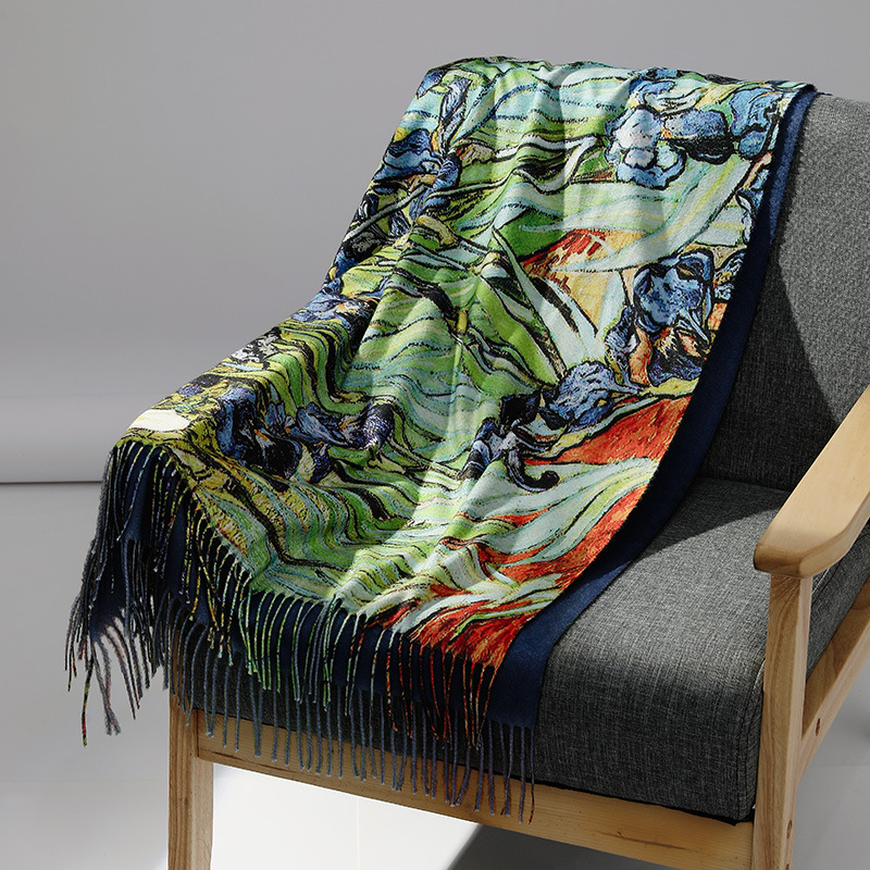 Luksusowa marka obraz olejny k – Cashmere Scarf Wrap recenzja i cena