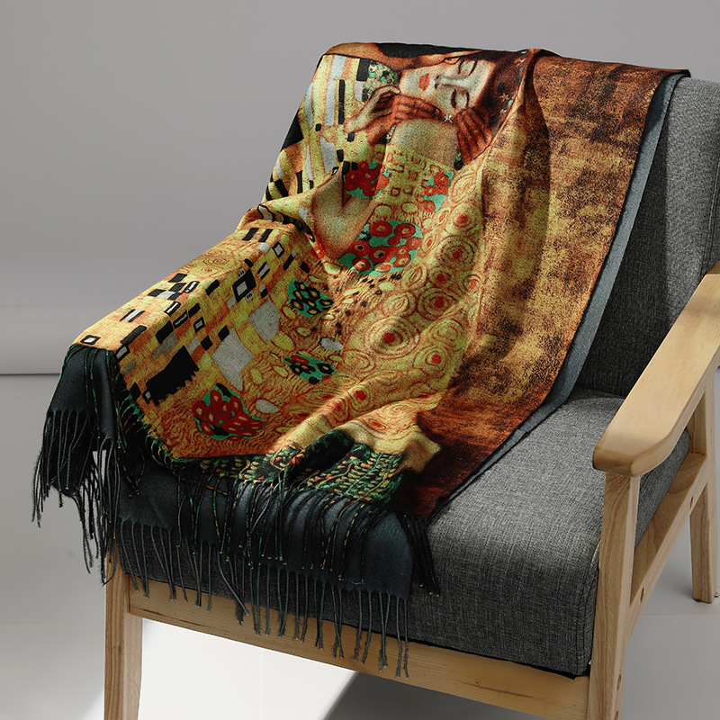 Luksusowa marka obraz olejny k – Cashmere Scarf Wrap recenzja i cena
