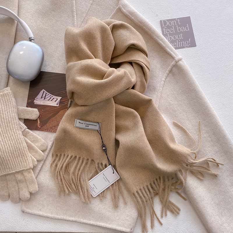 2024 Zimowy szalik wełniany dl – Cashmere Scarf Wrap recenzja i cena