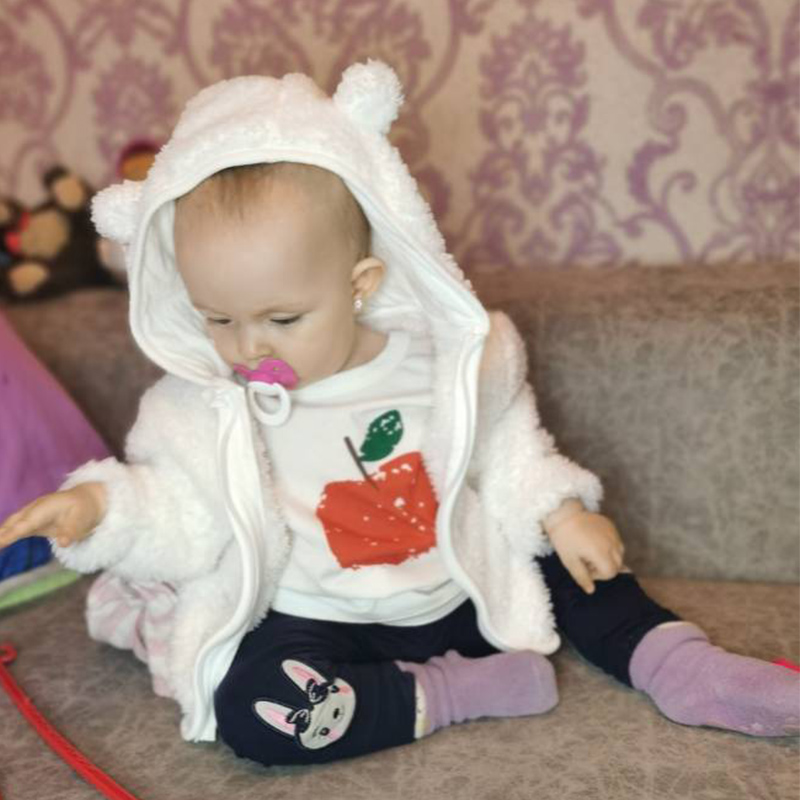 Dziecięca kurtka flanelowa jes – Winter Clothing 1 Year Old recenzja i cena